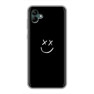 Чохол для Самсунг Галаксі А04 - (AlphaPrint) з принтом (ТОП продажів) (Смайл)