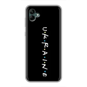Украинские Чехлы для Samsung Galaxy A04 с картинкой УПА (AlphaPrint) (UKRAINE)