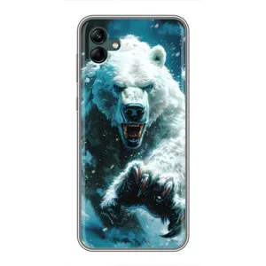 Чохол з картинкою 'Хижаки' для Samsung Galaxy A04 (Полярний ведмідь)