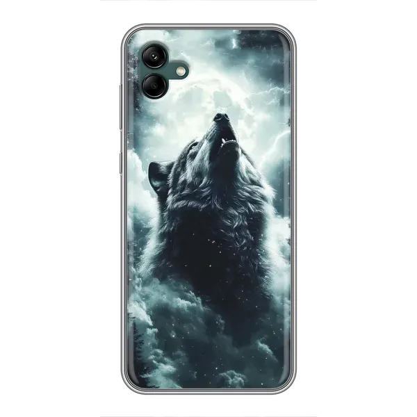 Чехол с принтом «Волк в облаках» для Samsung Galaxy A04