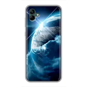 Космічні Чохли для Самсунг Галаксі А04 (VPrint) (Земля з космоса)