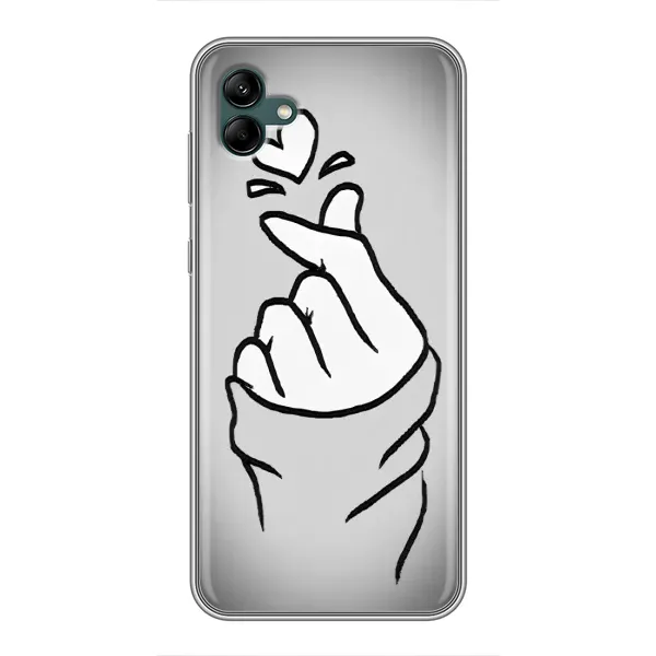 Чохол з принтом «Значок Love» для Samsung Galaxy A04