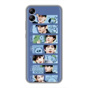 Чохли BTS для Samsung Galaxy A04e (A042) (AlphaPrint) (Bangtan)