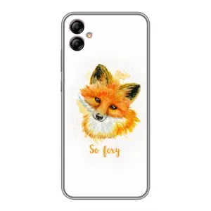 Чохли з картинкою Лисичка для Samsung Galaxy A04e (A042) (VPrint) (Дівчинка Лиса)
