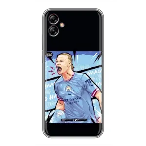 Чохли з футболістом Ерлінг Холанд для Samsung Galaxy A04e (A042) (AlphaPrint) (гол Ерлінг Холанд)