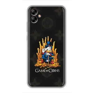 Чехли для Samsung Galaxy A04e (A042) - Скрудж МакДак Louis Vuitton (PREMIUMPrint) (Король грошей)