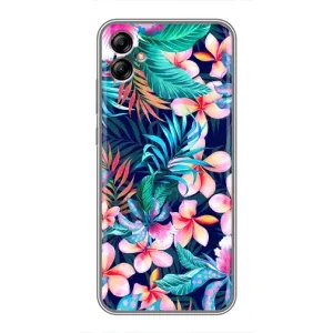 Чохол для Samsung Galaxy A04e (A042) - з принтом (Дизайнерські) (AlphaPrint) (Мальовничі квіти)