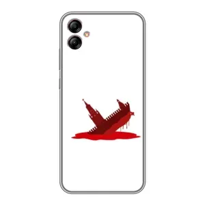 Чехол с принтом (Русский корабль...) для Samsung Galaxy A04e (A042) (AlphaPrint) (Кремлівський Корабель)