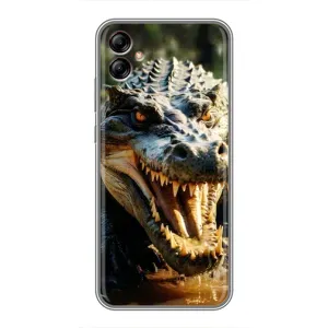 Чохол з картинкою 'Хижаки' для Samsung Galaxy A04e (A042) (Небезпечний крокодил)