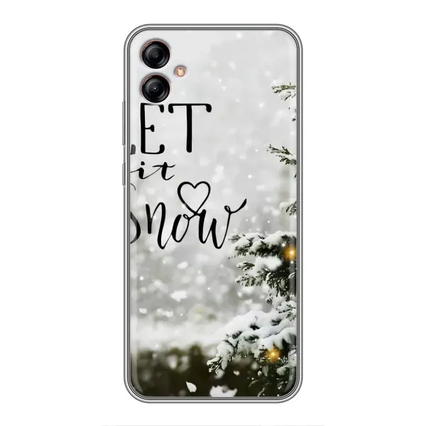 Чохол з принтом «Let it snow» для Samsung Galaxy A04e (A042) Чохол з принтом «Let it snow» для Samsung Galaxy A04e (A042)
