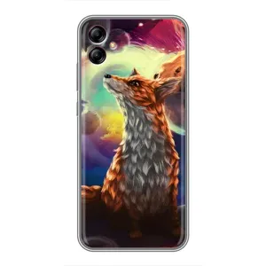 Чохли з картинкою Лисичка для Samsung Galaxy A04e (A042) (VPrint) (Лисичка в космосі)