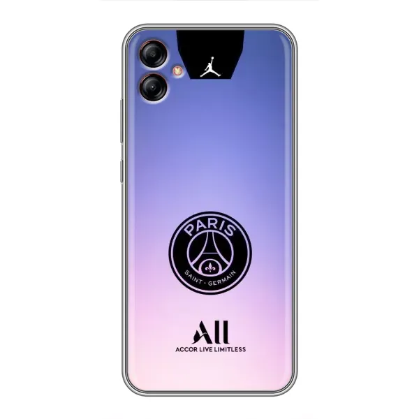 Чехол с принтом «лого PSG» для Samsung Galaxy A04e (A042)