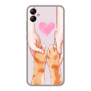 Чохол на Samsung Galaxy A04e (A042) з Котиками (VPrint) (Любовь до котиків)