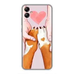 Чохли з собаками для Samsung Galaxy A04e (A042) (VPrint) (Любовь до собак)