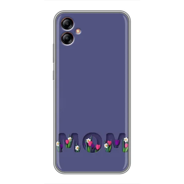 Чехол с принтом «Мама в цветах» для Samsung Galaxy A04e (A042)