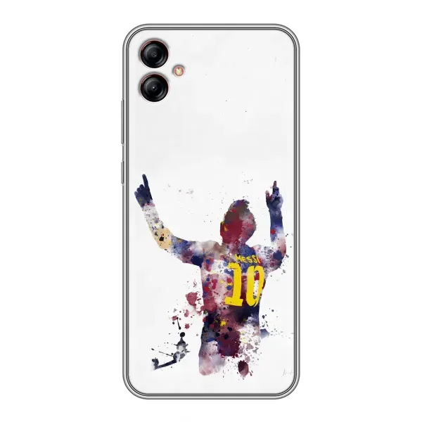 Чехол с принтом «Messi Barca» для Samsung Galaxy A04e (A042)