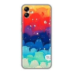 Чохол на Samsung Galaxy A04e (A042) з Котиками (VPrint) (Mew)