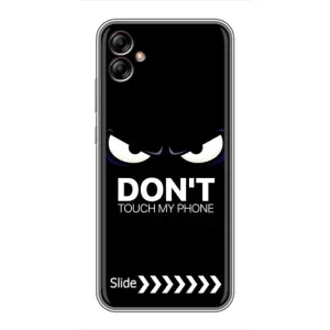Чохол для Samsung Galaxy A04e (A042) - (AlphaPrint) з принтом (ТОП продажів) (Не чипай телефон)