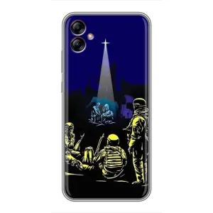 Різдвяні, Святкові Чохли для Samsung Galaxy A04e (A042) (Різдво в Україні)