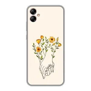 Чехлы для любимой на Samsung Galaxy A04e (A042) (VPrint) (Руки любві)
