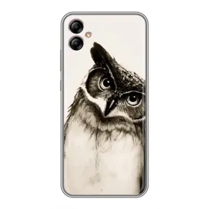 Чохол з пташками на Samsung Galaxy A04e (A042) (VPrint) (Сова)