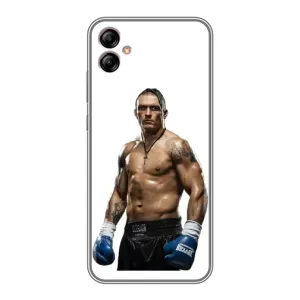 Чехол с картинкой Александр Усик для Samsung Galaxy A04e (A042) (Усик на белом)