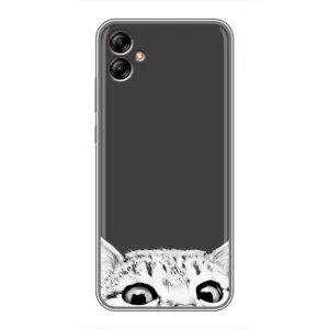 Чохол на Samsung Galaxy A04e (A042) з Котиками (VPrint) (Виглядає котик)