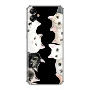 Чохол на Samsung Galaxy A04e (A042) з Котиками (VPrint) (Погляд котиків)