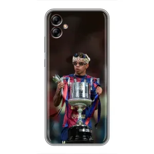 Чохол з футболістом Ламін Ямаль Samsung Galaxy A04e (A042) (Ямаль з кубком)