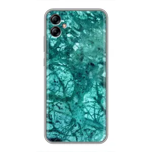 Мраморний чехол на Samsung Galaxy A04e (A042) (VPrint) (Зелений мрамор)