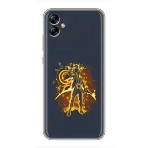 Naruto Anime Чохли для Samsung Galaxy A04e (A042) (AlphaPrint) (золотий Наруто)