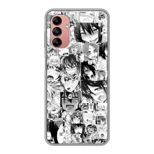 Чехлы Персонажи Аниме Наруто для Samsung Galaxy A04s (AlphaPrint) (Ahegao manga)