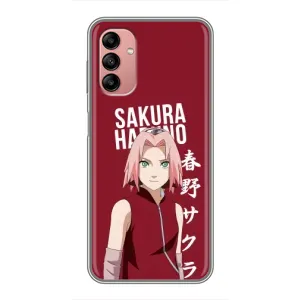 Чехлы Персонажи Аниме Наруто для Samsung Galaxy A04s (AlphaPrint) (Аниме Сакура)