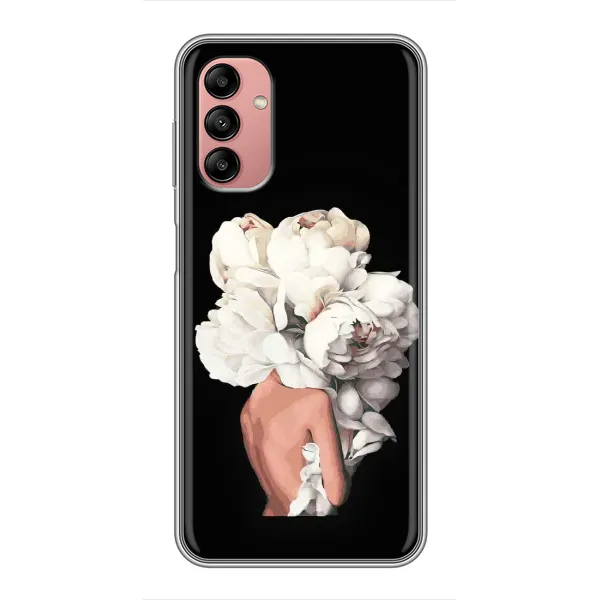 Чехол с принтом «Белые цветы» для Samsung Galaxy A04s Чехол с принтом «Белые цветы» для Samsung Galaxy A04s