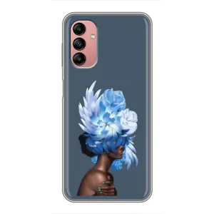 Чехлы (ART) Цветы на Samsung Galaxy A04s (VPrint) (Цветы на голове)