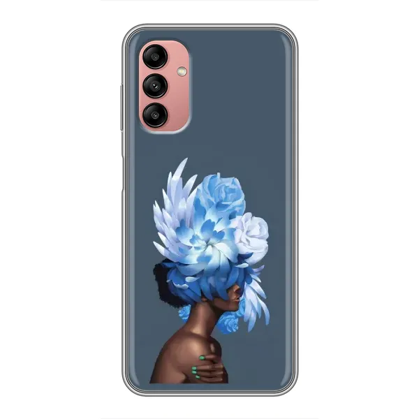 Чехол с принтом «Цветы на голове» для Samsung Galaxy A04s Чехол с принтом «Цветы на голове» для Samsung Galaxy A04s