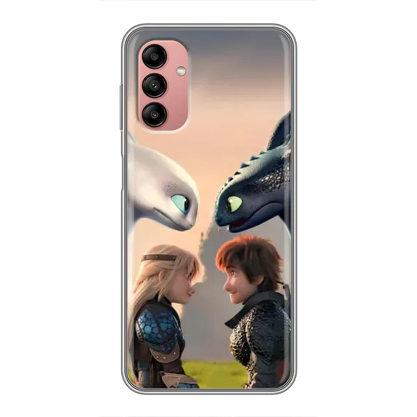 Чохол з принтом «Гикавка і Астрід» для Samsung Galaxy A04s