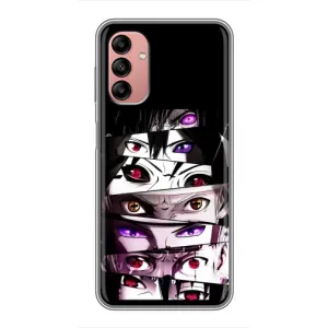 Чехлы Персонажи Аниме Наруто для Samsung Galaxy A04s (AlphaPrint) (Глаза Anime)