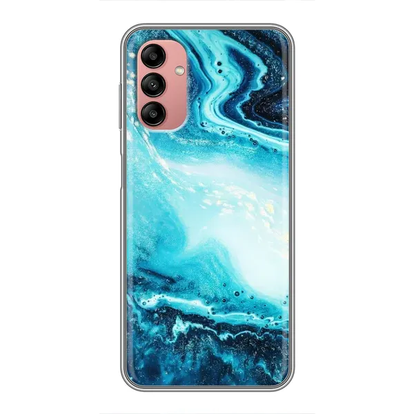 Чехол с принтом «Голубой мрамор» для Samsung Galaxy A04s Чехол с принтом «Голубой мрамор» для Samsung Galaxy A04s