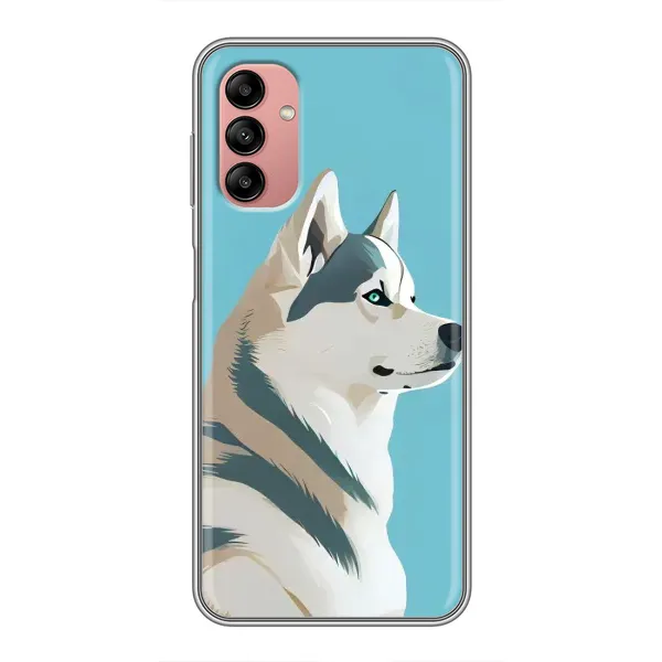 Чехол с принтом «Хаски арт» для Samsung Galaxy A04s Чехол с принтом «Хаски арт» для Samsung Galaxy A04s