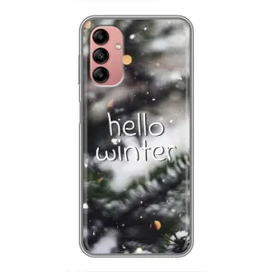 Новорічні, Святкові Чохли для Samsung Galaxy A04s - 2024 год (Hello winter)