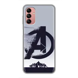 Чехлы с героями Марвел Samsung Galaxy A04s (VPrint) (Команда А)