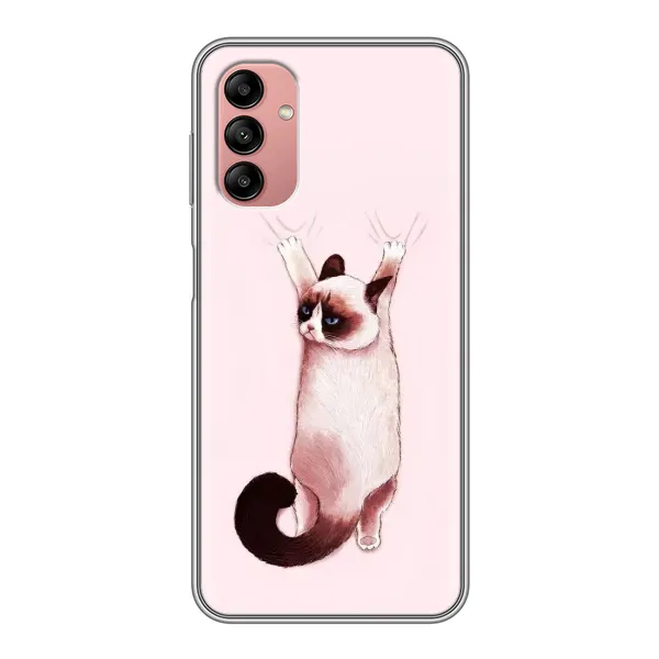 Чехол с принтом «Котик падает» для Samsung Galaxy A04s Чехол с принтом «Котик падает» для Samsung Galaxy A04s