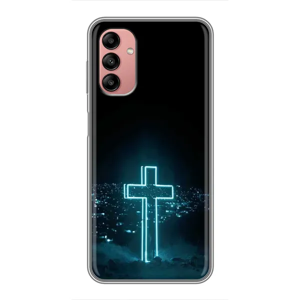 Чехол с принтом «Крест и город» для Samsung Galaxy A04s Чехол с принтом «Крест и город» для Samsung Galaxy A04s