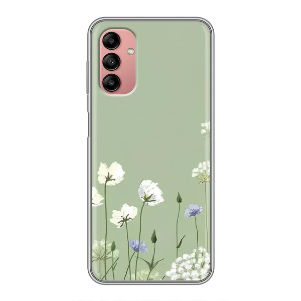 Чохол з принтом «Квіти на зеленому» для Samsung Galaxy A04s