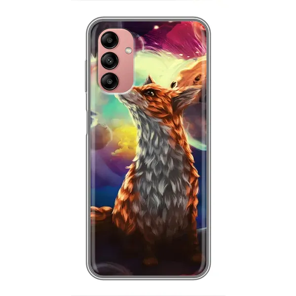 Чехол с принтом «Лисица в космосе» для Samsung Galaxy A04s