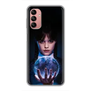 Чехол с дизайном Венздей 2 на Samsung Galaxy A04s (Магическая сфера Уэнздей)