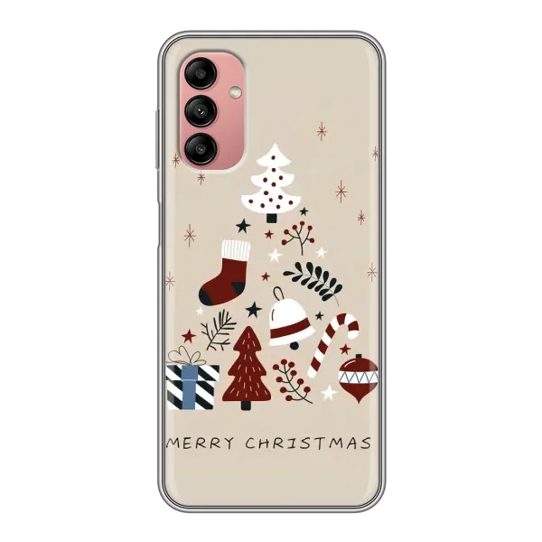 Чехол с принтом «Merry Christmas» для Samsung Galaxy A04s