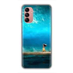 Чехол с мультфильмом Моана Samsung Galaxy A04s (Океан Моана)