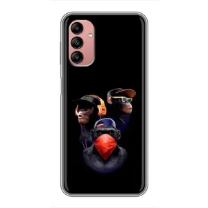 Чохол з Мавпами Samsung Galaxy A04s - (AlphaPrint) (Три мавпи)